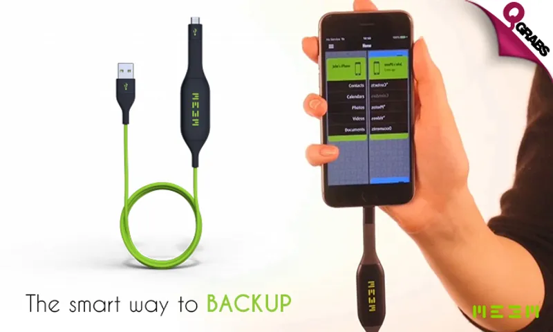MEEM Memory: Charge & Back-Up for Your Phone!